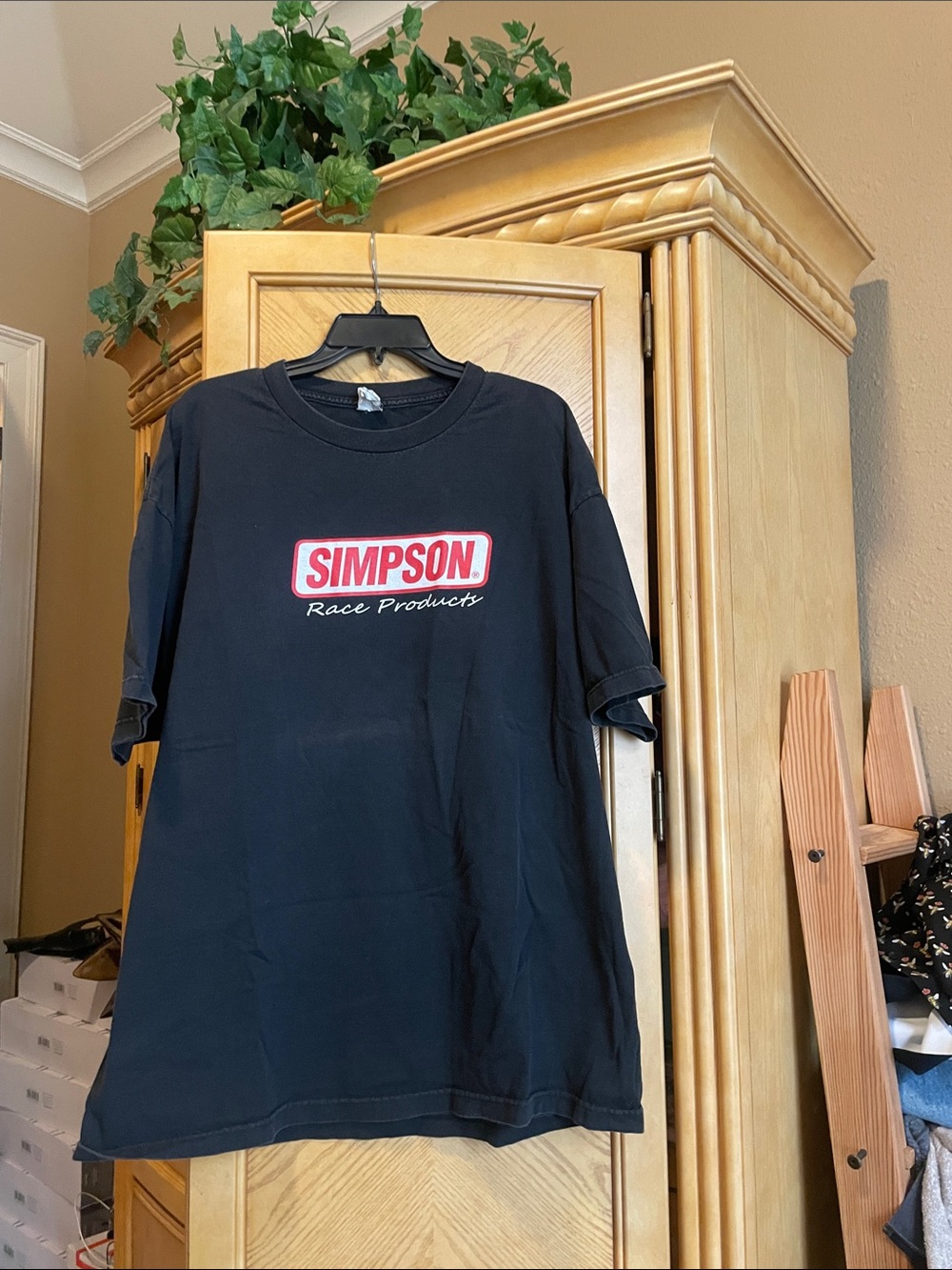 Simpson black tee size 2xl